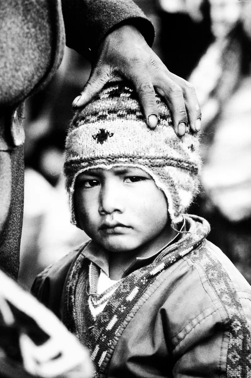Perù, mercato di Chinchero
